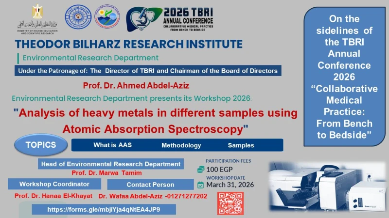 Analysis of heavy metals in different samples using Atomic Absorption Spectroscopy